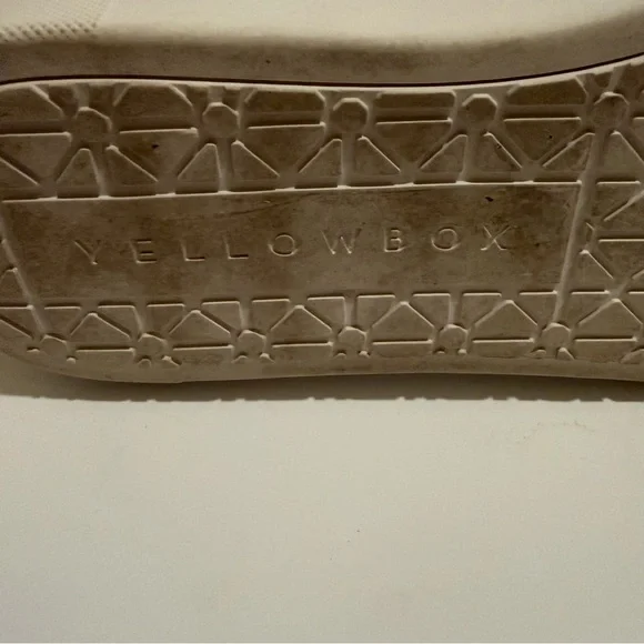 Yellow Box Espie Pearl Lace-Up Platform Sneakers – Champagne Gold – Size 7.5 - Picture 12 of 13